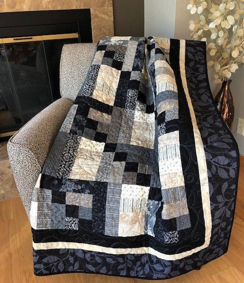 #442 Woodland Daybreak Quilt Pattern From Pleasant Valley Creations By Diana Beaubien - DIGITAL