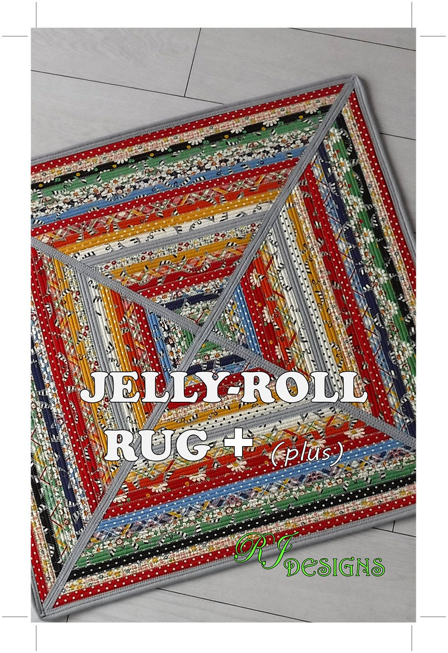 Jelly-Roll Rug + (plus) From RJ Designs by Roma Lambson - PAPER/PRINTED