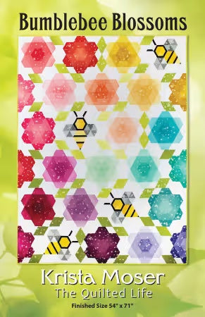 Bumblebee Blossoms from The Quilted Life by Krista Moser - PAPER/PRINTED