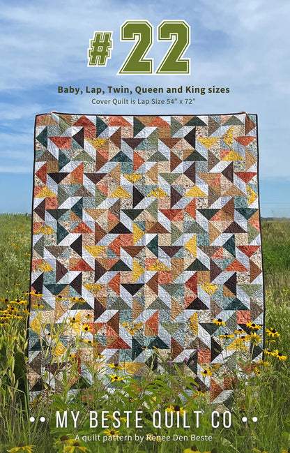 #22 From My Beste Quilt Co By Renee Den Beste - PAPER/PRINTED