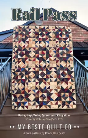 Rail Pass From My Beste Quilt Co By Renee Den Beste - PAPER/PRINTED