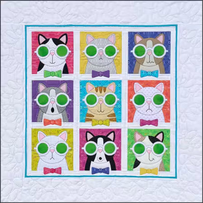 Cool Cats Quilt Pattern From Amy Bradley Designs By Amy Bradley - PAPER/PRINTED