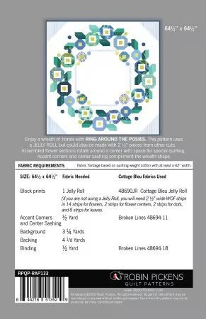 Ring Around The Posies From Robin Pickens Inc By Robin Pickens - PAPER/PRINTED