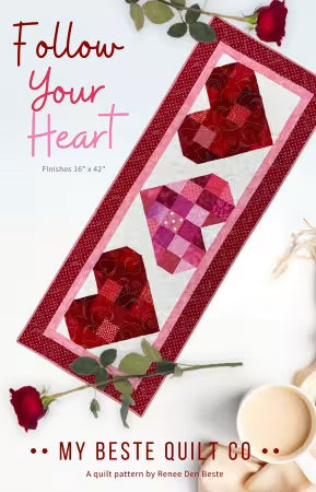 Follow Your Heart From My Beste Quilt Co By Renee Den Beste - PAPER/PRINTED