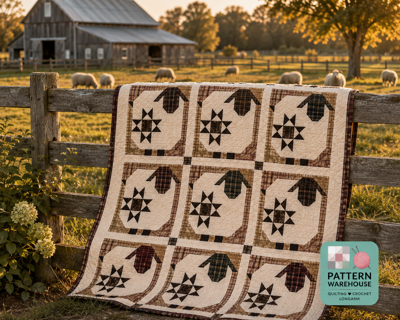 #188 Wooly Stars for Coriander Quilts by Corey Yoder - PAPER/PRINTED
