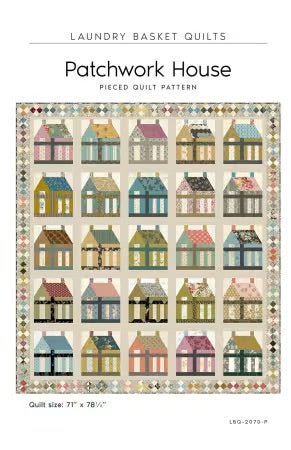 Patchwork House From Laundry Basket Quilts By Edyta Sitar - PAPER/PRINTED