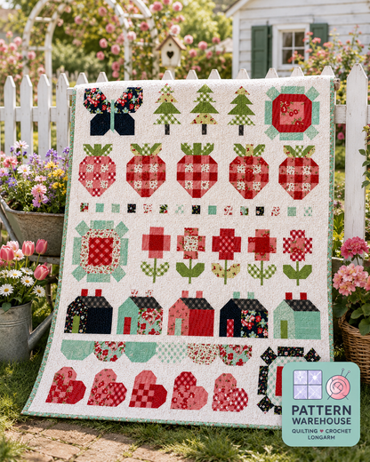 #247 Stroll Quilt Pattern By Camille Roskelley From Thimble Blossoms - PAPER/PRINTED