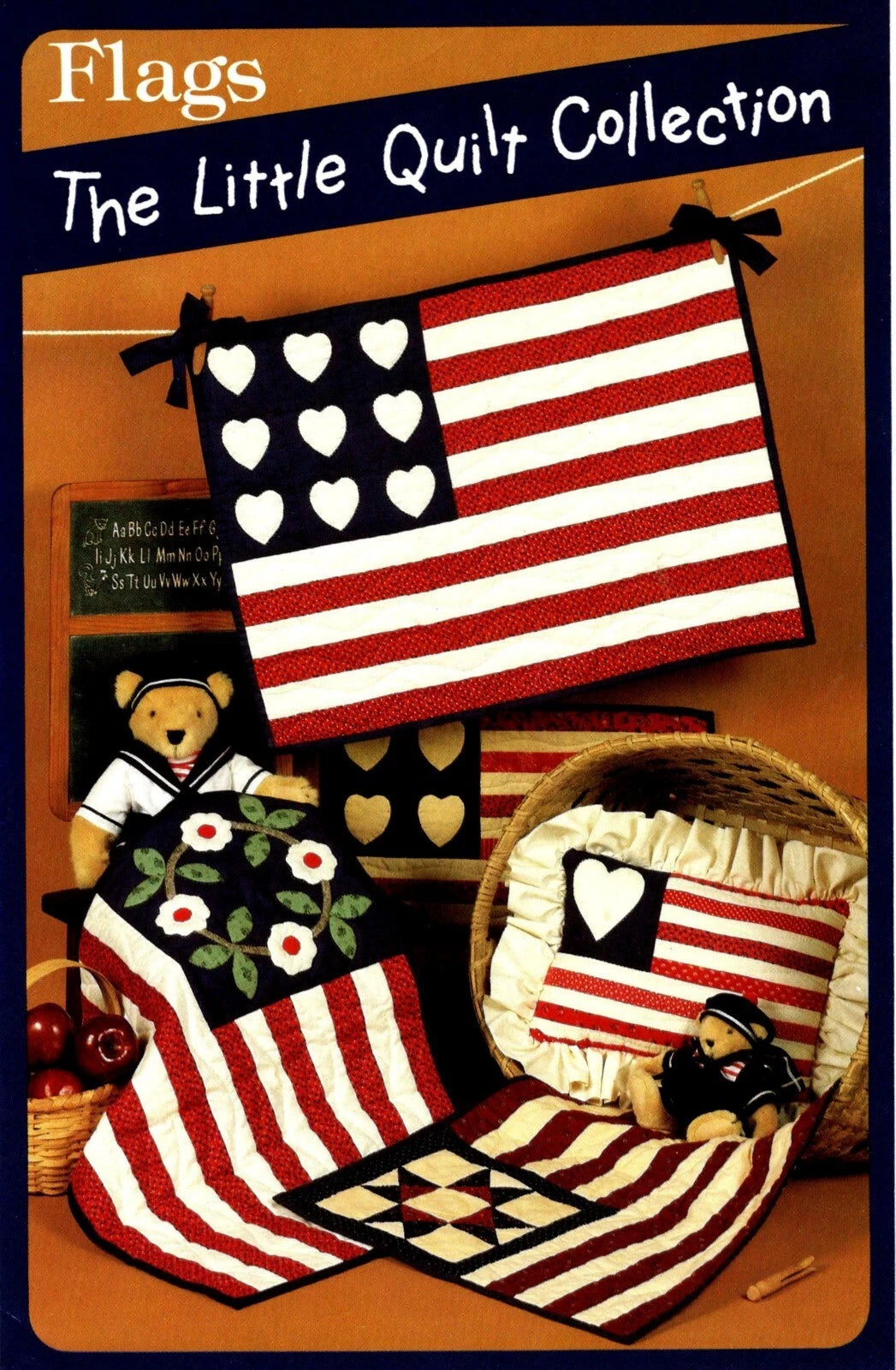 Flags From The Little Quilt Collection - PAPER/PRINTED