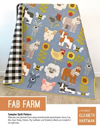 Fab Farm Quilt Pattern From Elizabeth Hartman By Elizabeth Hartman - PAPER/PRINTED