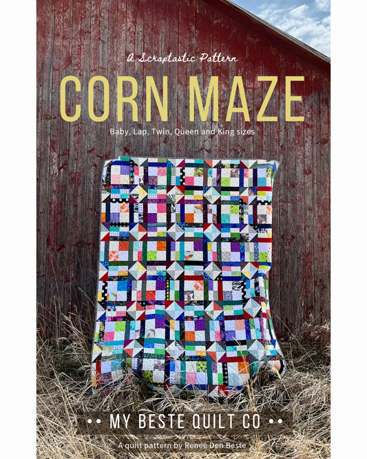 Corn Maze From My Beste Quilt Co By Renee Den Beste - PAPER/PRINTED