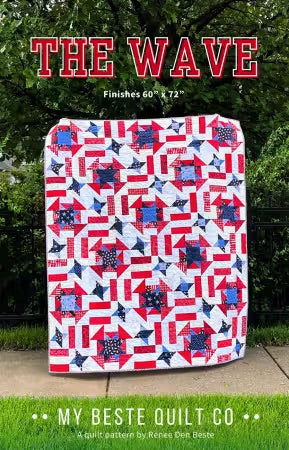 The Wave From My Beste Quilt Co By Renee Den Beste - PAPER/PRINTED