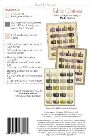 Basketful of Blessings From Wendy Sheppard By Wendy Sheppard  - PAPER/PRINTED (Copy)
