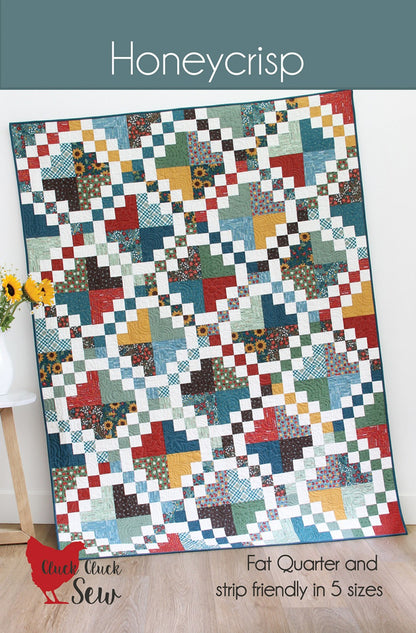 Honeycrisp Quilt Pattern By Allison Harris From Cluck Cluck Sew - PAPER/PRINTED