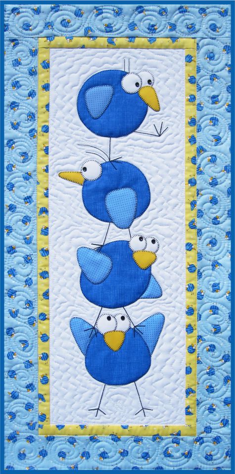 Meet the Tweets Quilt Pattern From Amy Bradley Designs By Amy Bradley - PAPER/PRINTED