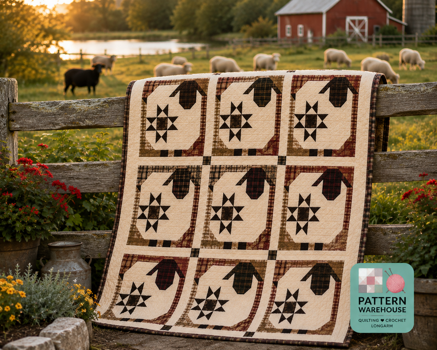#188 Wooly Stars for Coriander Quilts by Corey Yoder - PAPER/PRINTED