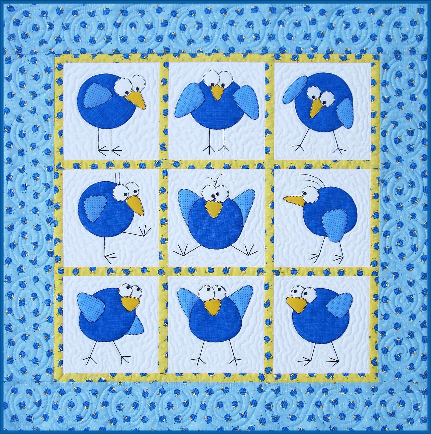 Meet the Tweets Quilt Pattern From Amy Bradley Designs By Amy Bradley - PAPER/PRINTED