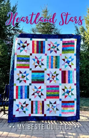Heartland Stars From My Beste Quilt Co By Renee Den Beste - PAPER/PRINTED