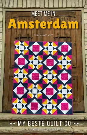 Meet Me In Amsterdam From My Beste Quilt Co By Renee Den Beste - PAPER/PRINTED