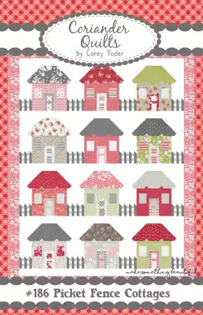 #186 Picket Fence Cottages - PAPER/PRINTED