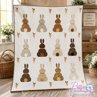 Country Bunnies By Margot Languedoc Designs From The Pattern Basket - PAPER/PRINTED