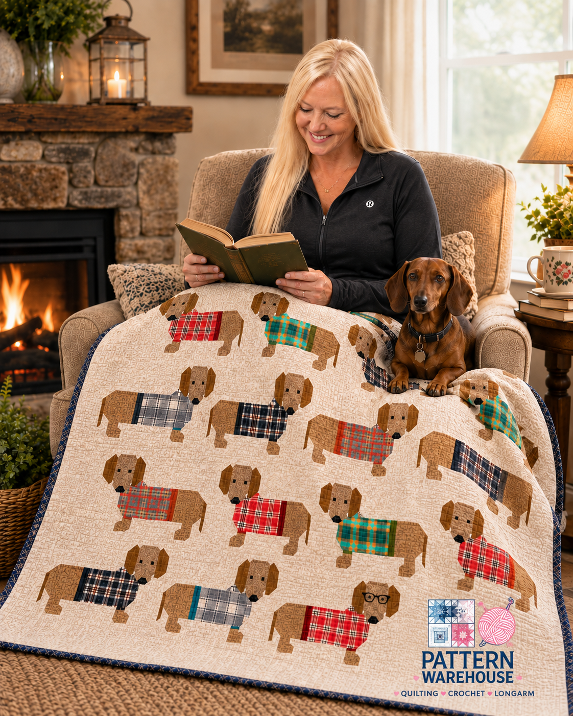 Dogs in Sweaters By Elizabeth Hartman - PAPER/PRINTED