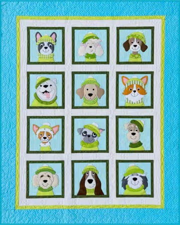 Dogs Quilt Pattern From Amy Bradley Designs By Amy Bradley - PAPER/PRINTED