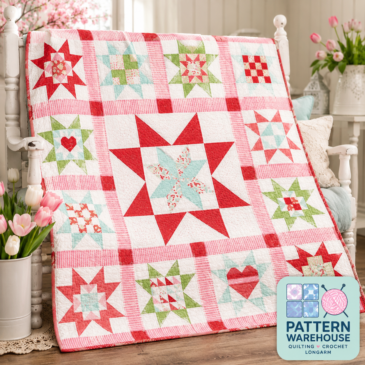 #273 Adore Quilt Pattern By Camille Roskelley From Thimble Blossoms - PAPER/PRINTED