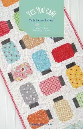 Yes You Can Table Runner Pattern by Lori Holt of Bee in my Bonnet - PAPER/PRINTED