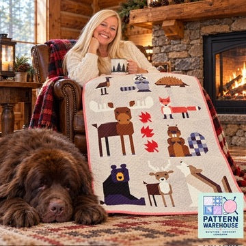 Wonderful Woodland Quilt Pattern From Art East Quilting Co. - PAPER/PRINTED
