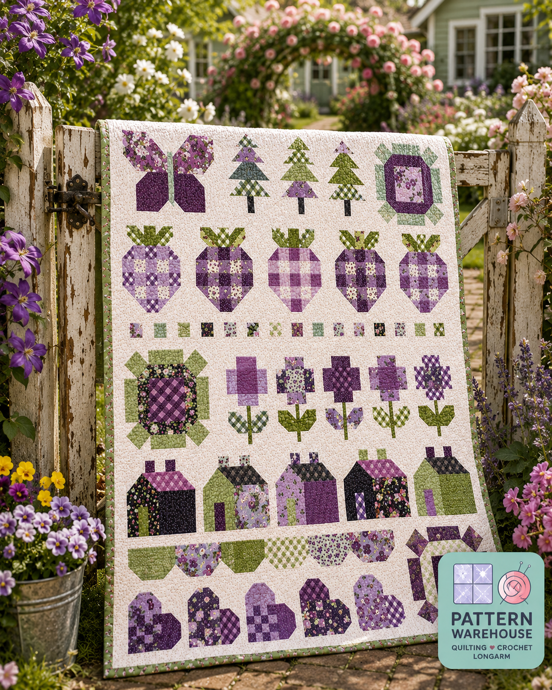 #247 Stroll Quilt Pattern By Camille Roskelley From Thimble Blossoms - PAPER/PRINTED