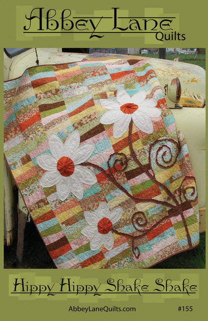 #155 Hippy Hippy Shake Shake From Abbey Lane Quilts - PAPER/PRINTED