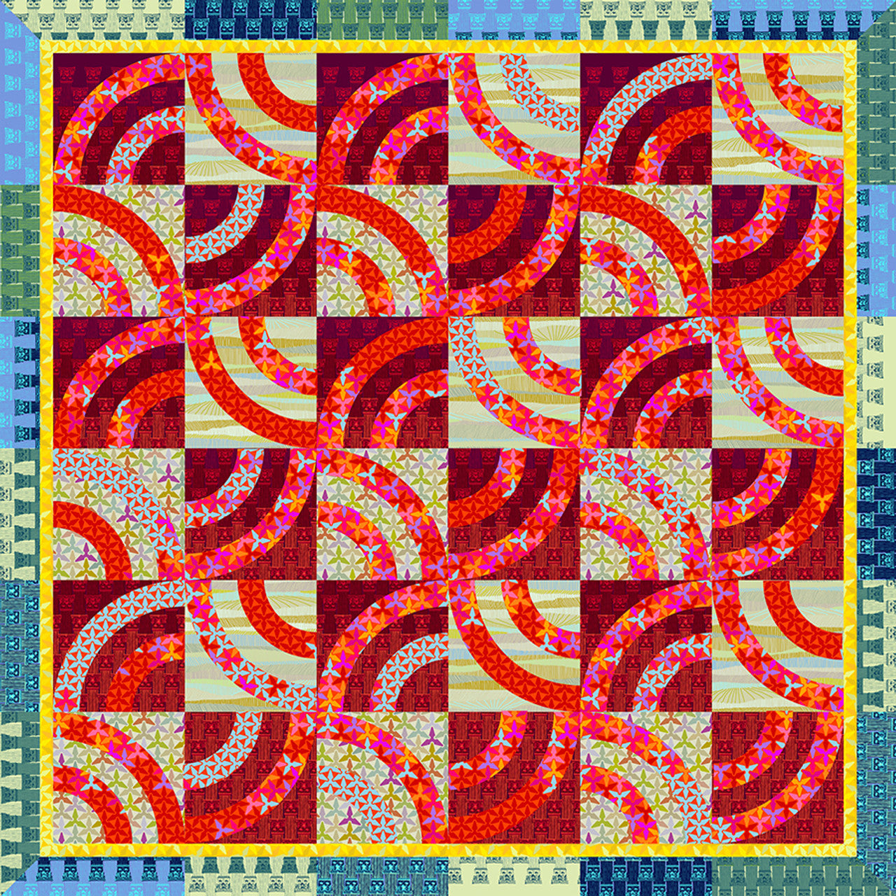 Aftershock Quilt From Free Spirit By Billy Reue - FREE DIGITAL