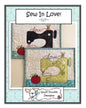 Sew In Love Mug Rug - 327 for Quilt Doodle Designs by Cindy Staub - PAPER/PRINTED