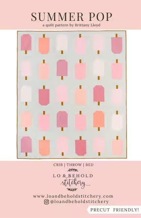 Summer Pop for Lo & Behold Stitchery by Brittany Lloyd - PAPER/PRINTED