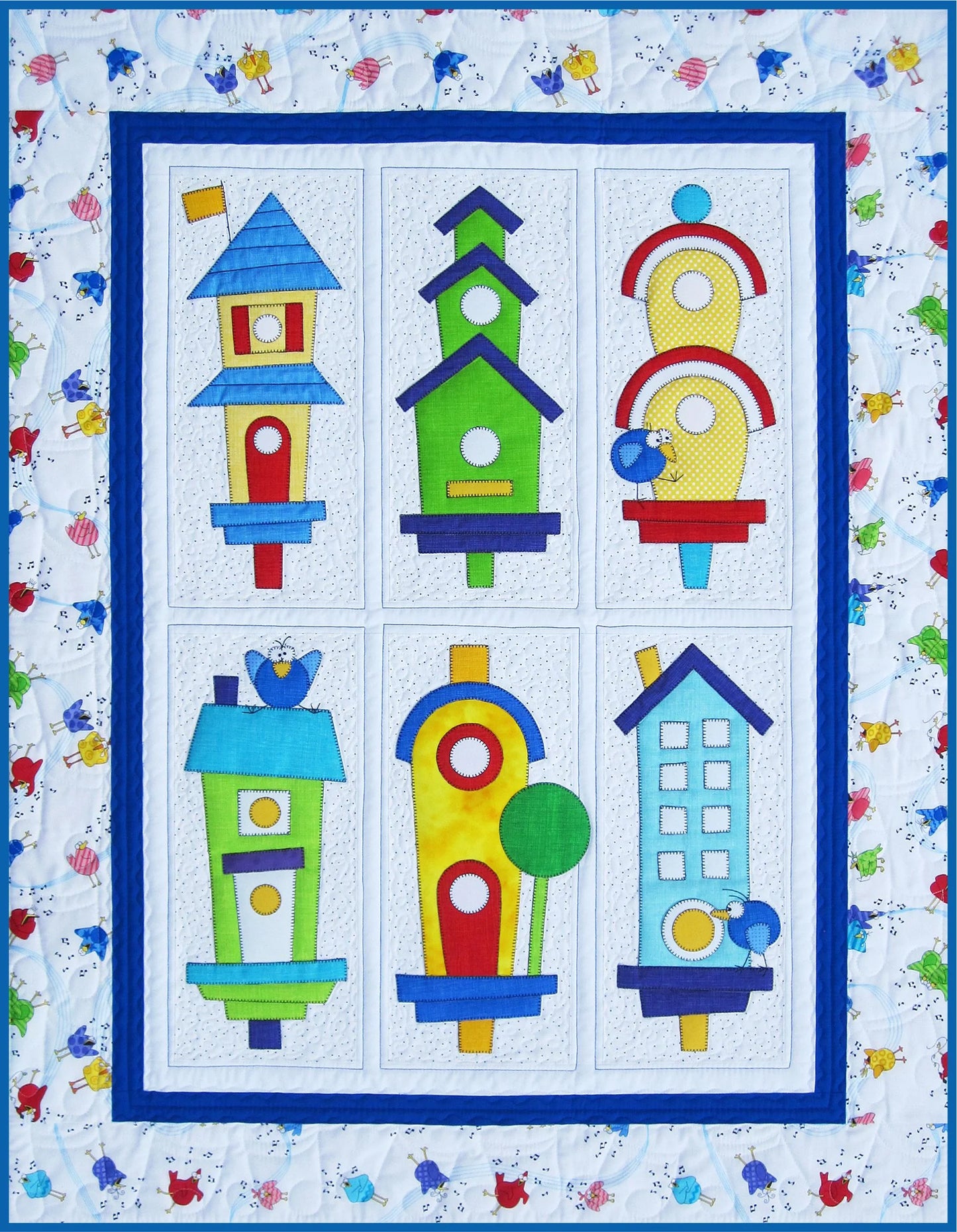 Meet the Tweets Quilt Pattern From Amy Bradley Designs By Amy Bradley - PAPER/PRINTED