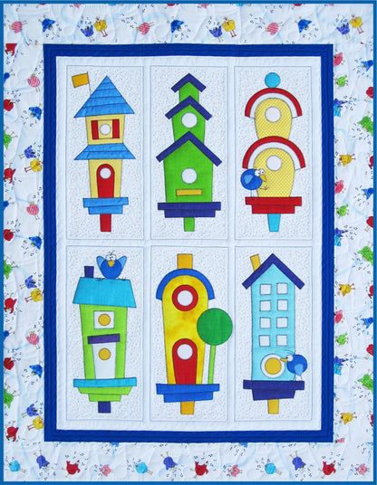 Meet the Tweets Quilt Pattern From Amy Bradley Designs By Amy Bradley - PAPER/PRINTED