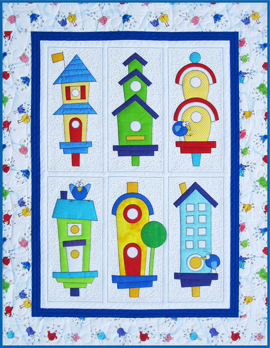 Meet the Tweets Quilt Pattern From Amy Bradley Designs By Amy Bradley - PAPER/PRINTED