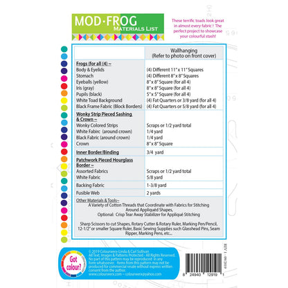ModFrog From Colourwerx by Linda & Carl Sullivan - PAPER/PRINTED