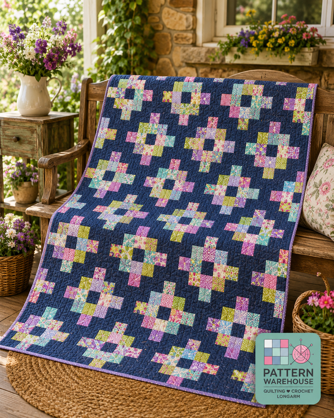 #202 Cakewalk Quilt Pattern By Camille Roskelley From Thimble Blossoms - PAPER/PRINTED