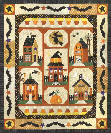 Sew Spooky Quilt Pattern Block of the Month Assembly Pattern 6 of 6 From The Quilt Company - PAPER/PRINTED