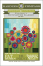 Colorful Sunflower Garden From Mariner's Compass by Robin Ruth Design - PAPER/PRINTED