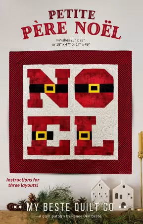 Petite Pere Noel From My Beste Quilt Co. By Renee Den Beste - PAPER/PRINTED