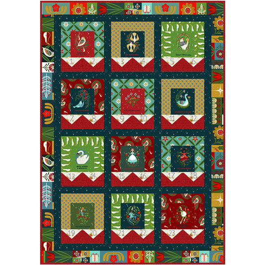 Countdown Calendar Quilt From Free Spirits By Cori Dantini - FREE DIGITAL