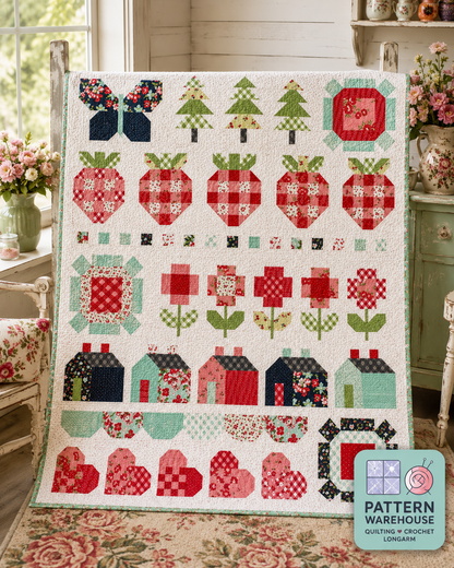 #247 Stroll Quilt Pattern By Camille Roskelley From Thimble Blossoms - PAPER/PRINTED