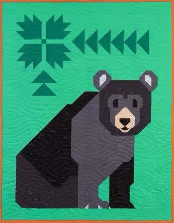 Bear-Wildered Quilt Pattern From Art East Quilting Co. - PAPER/PRINTED