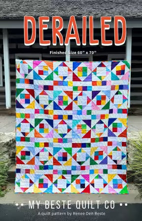 Derailed From My Beste Quilt Co By Renee Den Beste - PAPER/PRINTED