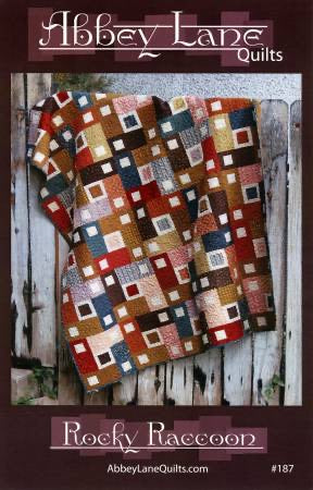 #187 Rocky Raccoon From Abbey Lane Quilts By Janice Liljenquist and Marcea Owen - PAPER/PRINTED