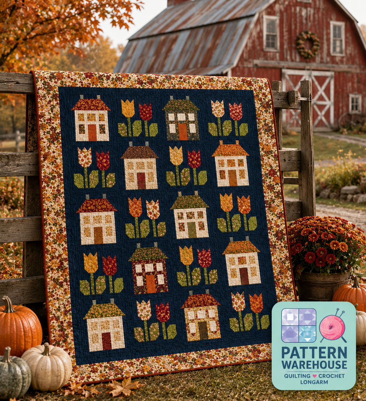 #263 Hometown Quilt Pattern By Camille Roskelley From Thimble Blossoms - PAPER/PRINTED