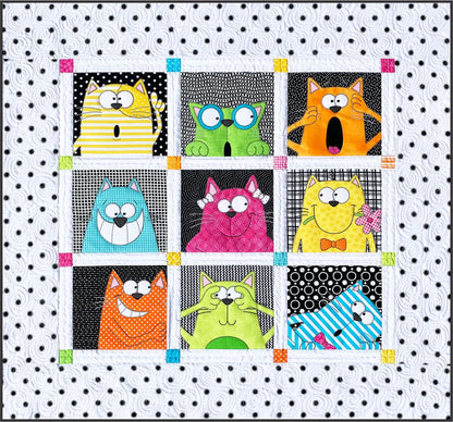 Cats Quilt Pattern From Amy Bradley Designs By Amy Bradley - PAPER/PRINTED