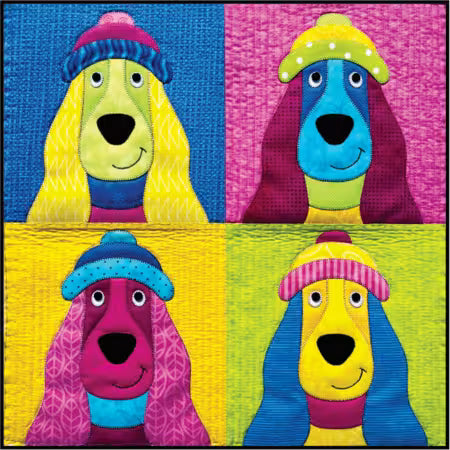 Dogs Quilt Pattern From Amy Bradley Designs By Amy Bradley - PAPER/PRINTED